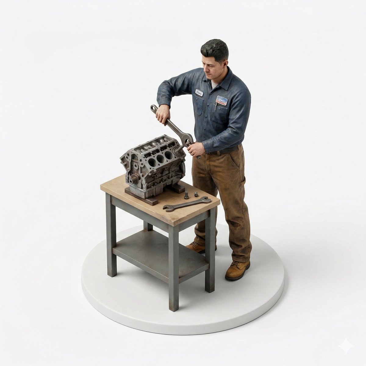 Miniature Isometric Character Design