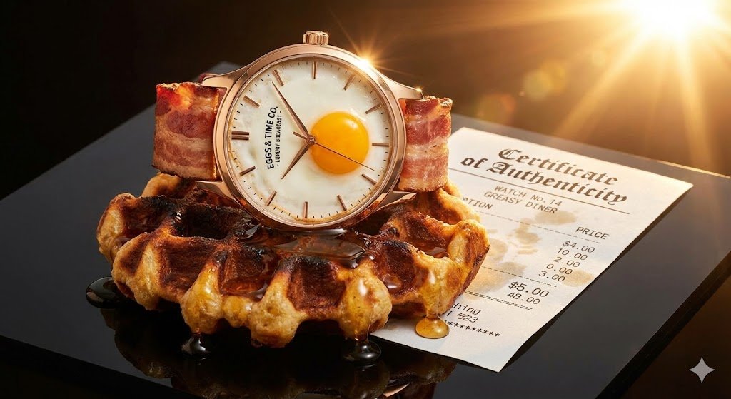 Luxury Watch Absurd Ad Visual