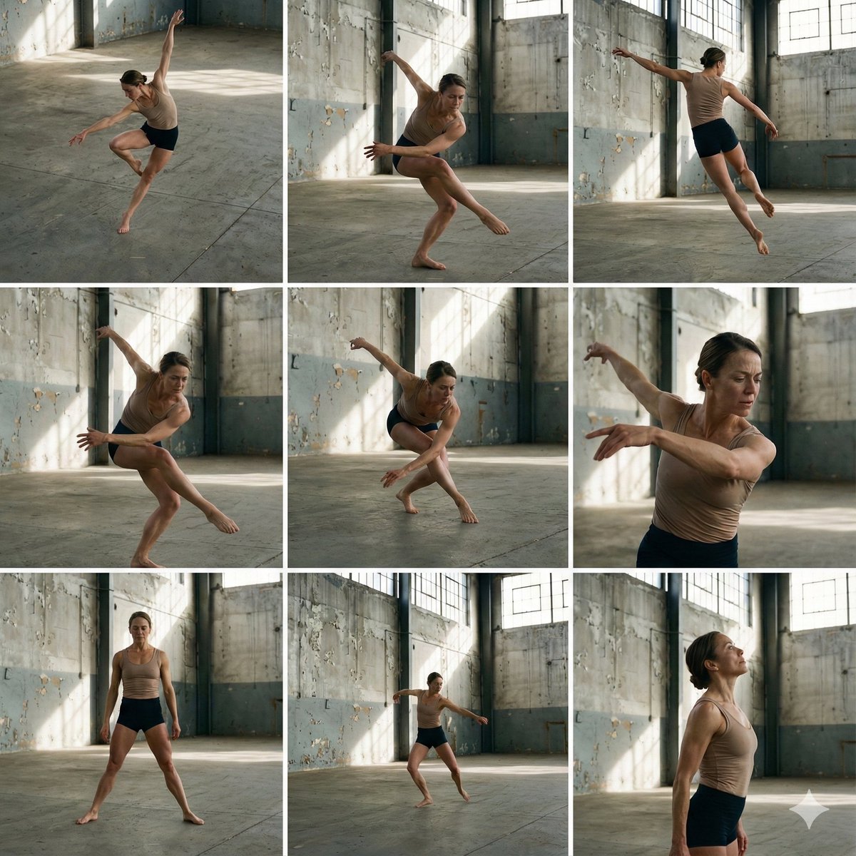 Dancer Multi-Angle Grid