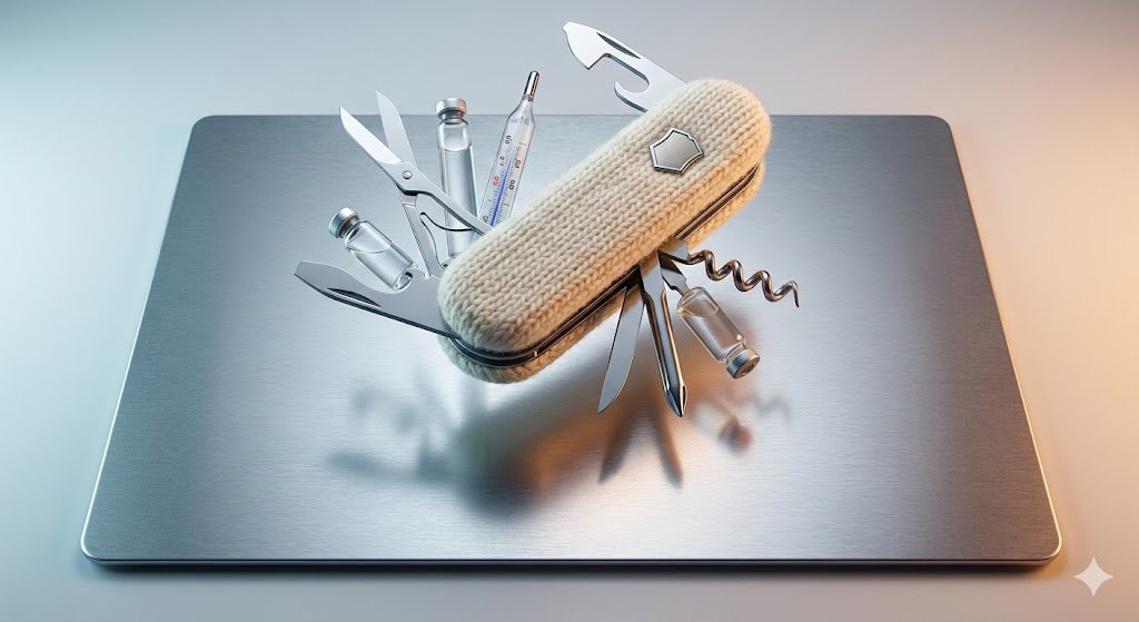 Floating Knife Metal Aesthetic