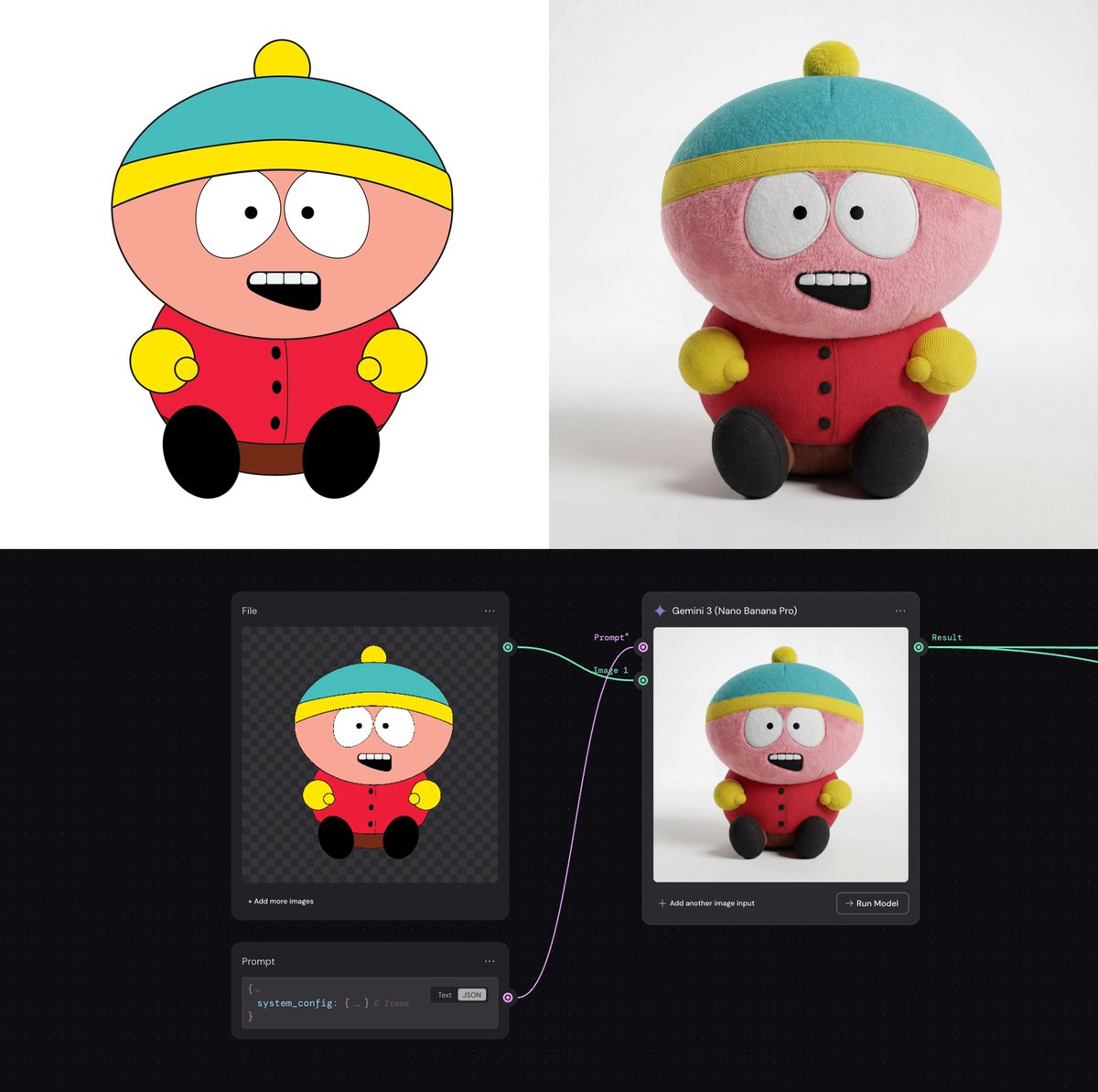 2D Vector To 8K Plush