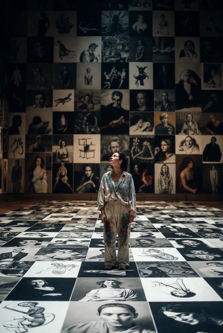 Artist Amid History's Canvas