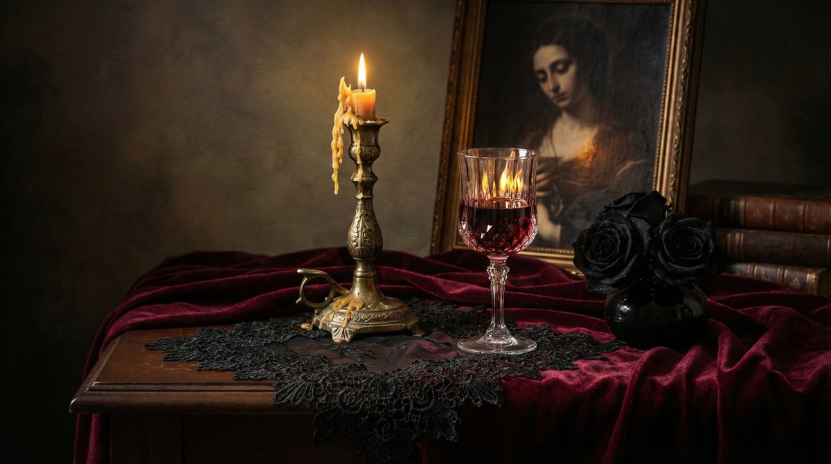Dark Romantic Baroque Tabletop