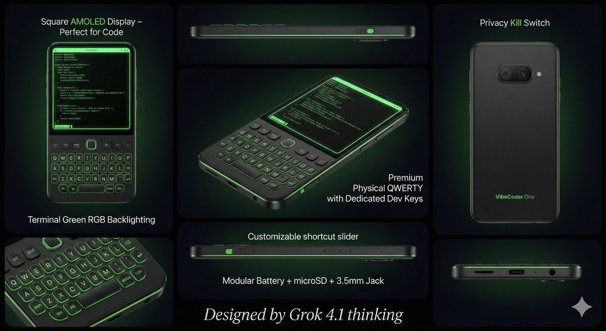 Vibe Coder Keyboard Phone
