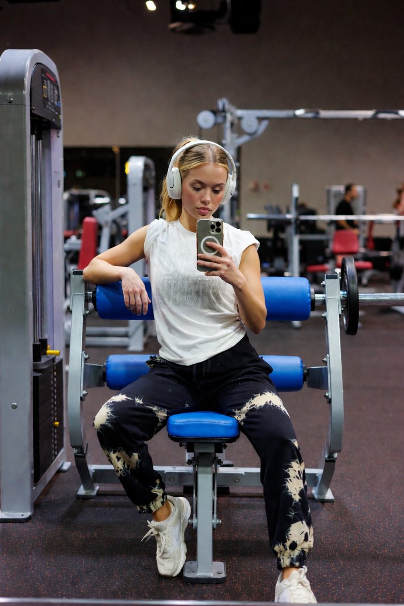 Gym Mirror Selfie Portrait