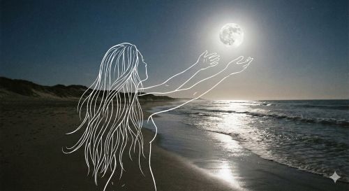 Hand-drawn white outlines to depict figure pose