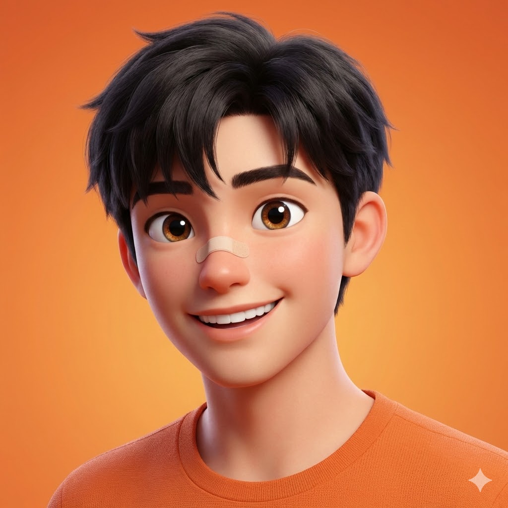 Pixar Style 3D Virtual Avatar Creation