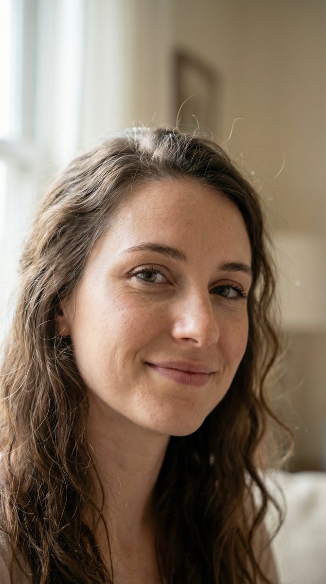 Natural Light Young Woman Portrait