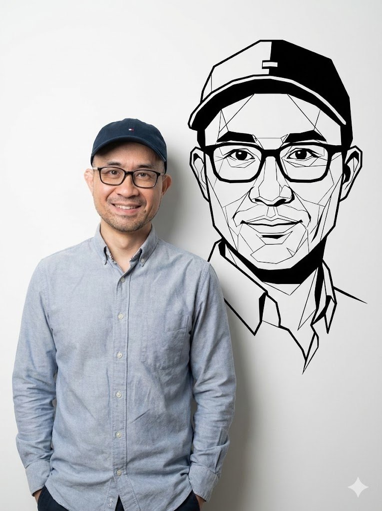 Realistic Portrait with Graphics