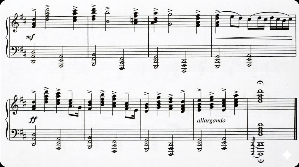 Sheet Music to Beautiful Images