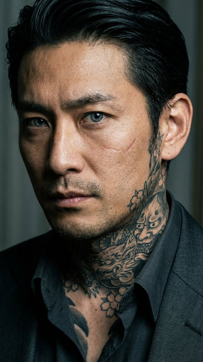 Yakuza Portrait Close-up