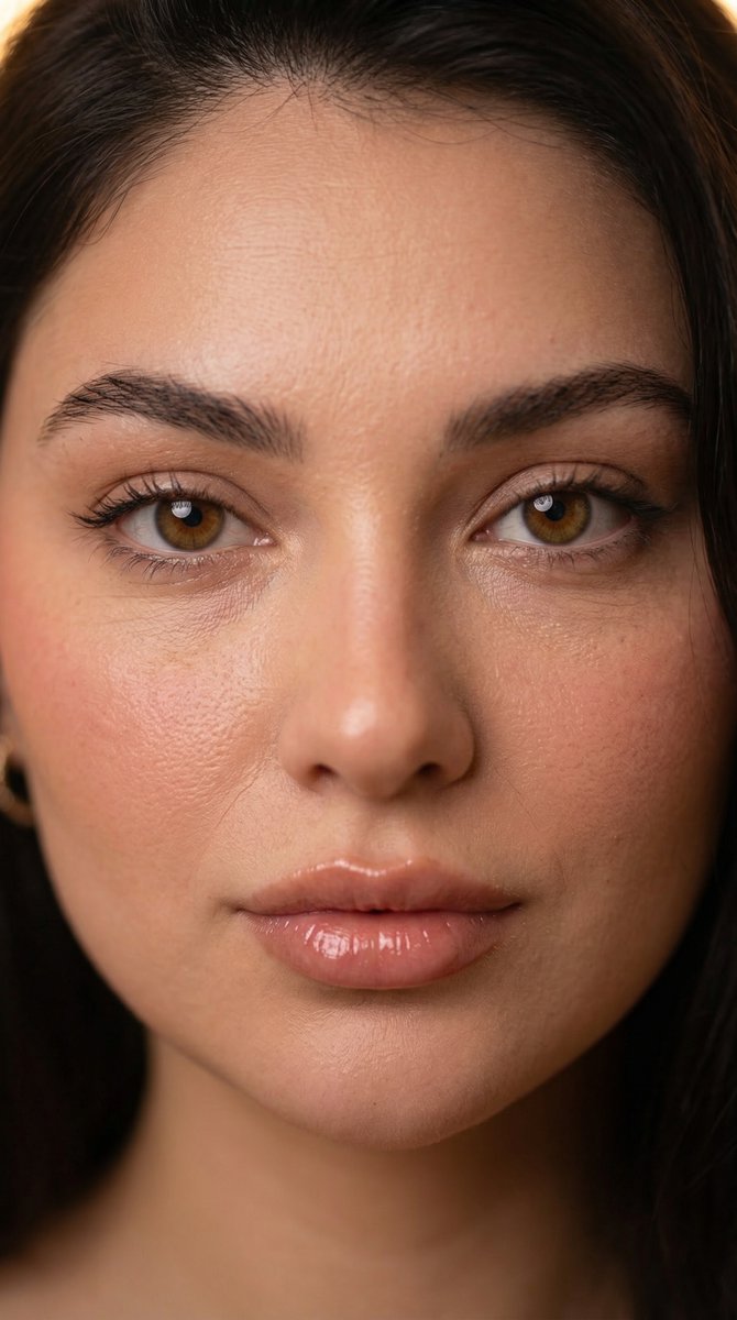 Skin Texture + Gaze Lock