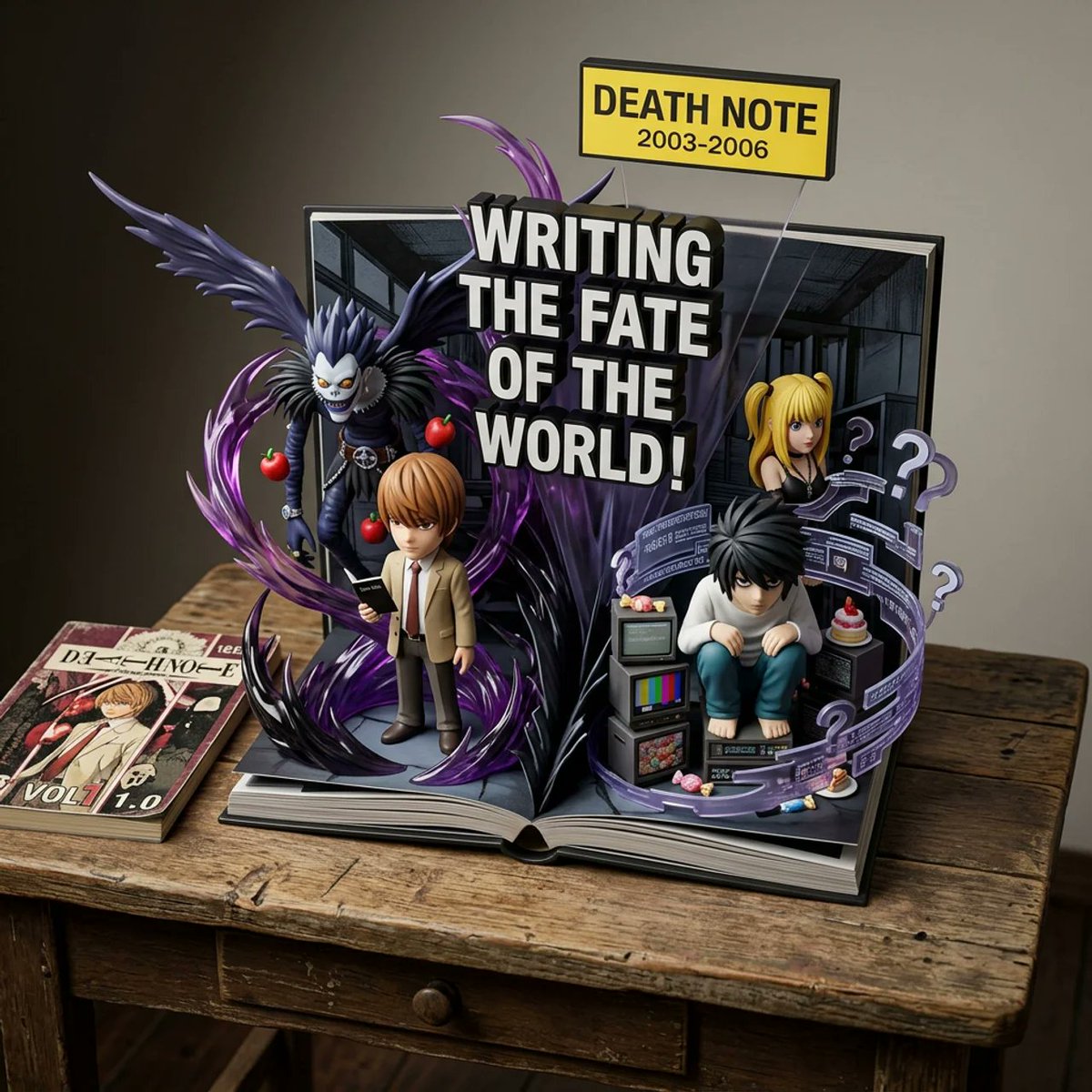 3D Pop-Up Comic Diorama
