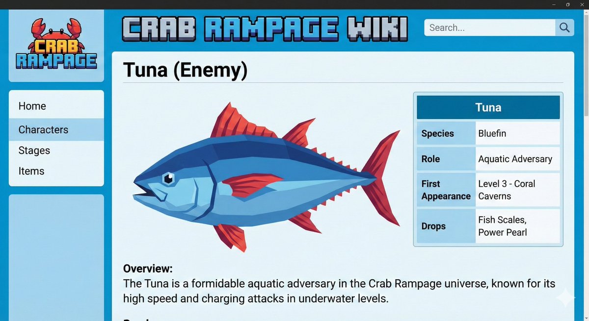 Game Wiki Style Art