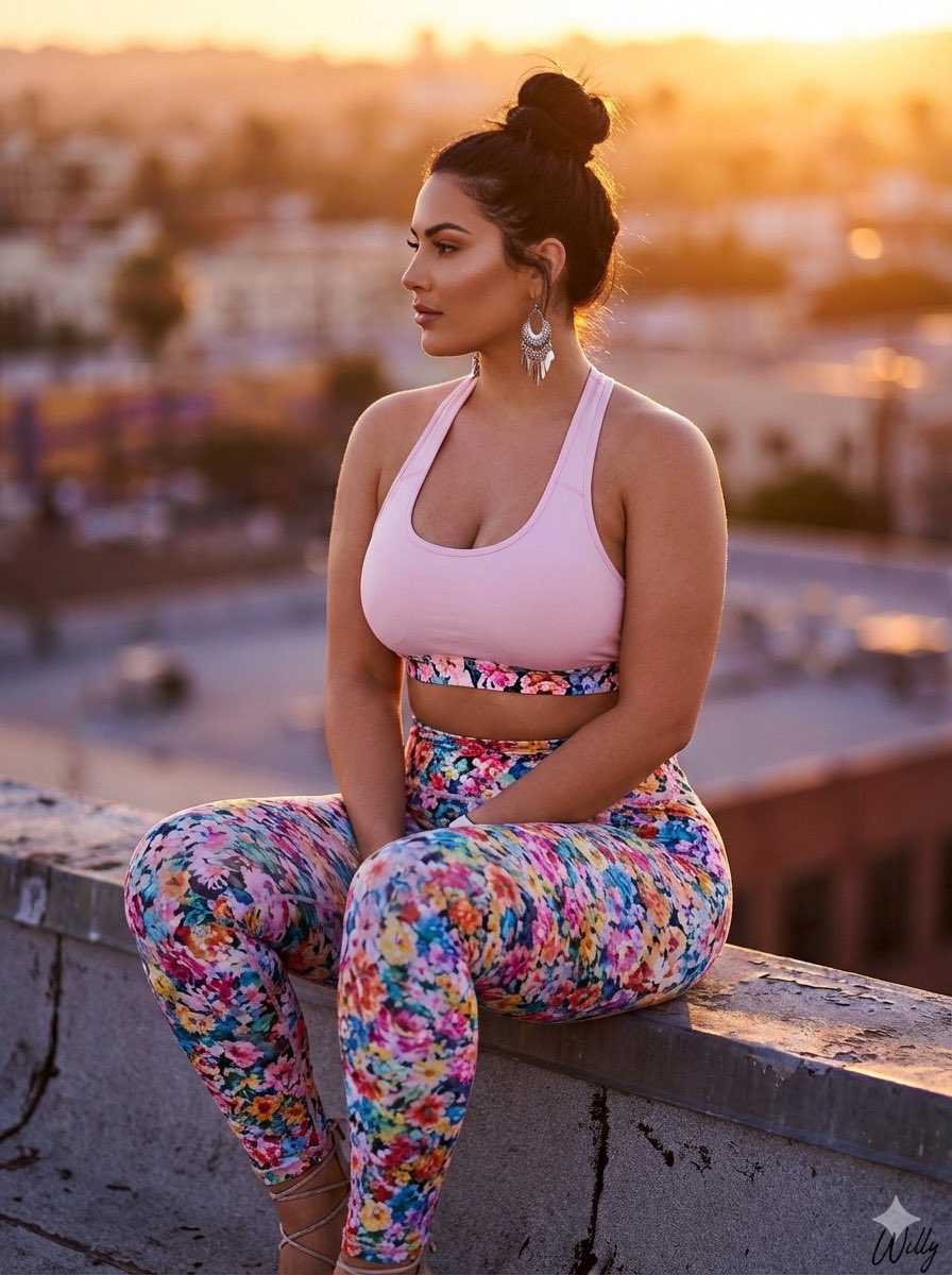 Golden Hour Plus Size Beauty