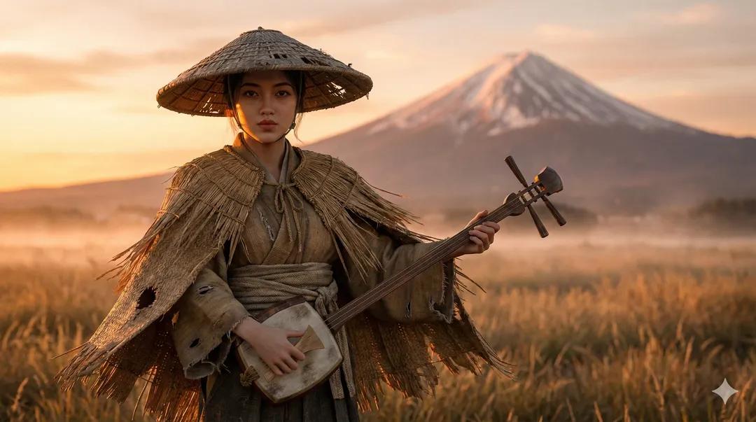 Epic Realistic Ronin Musician Portrait