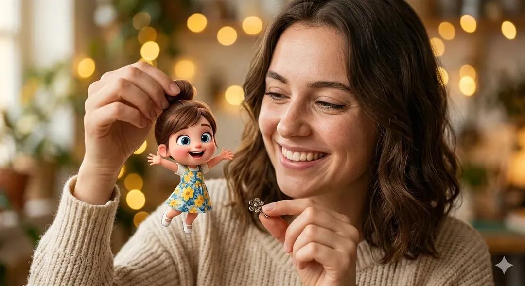 Hyper Realistic 3D Cartoon Portrait