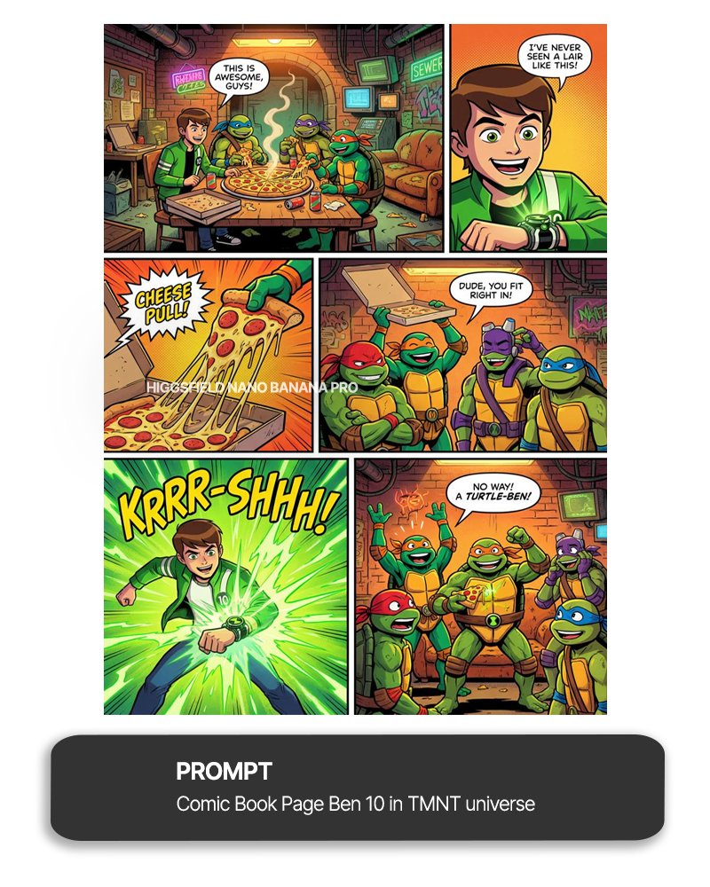 Ben 10 Meets TMNT