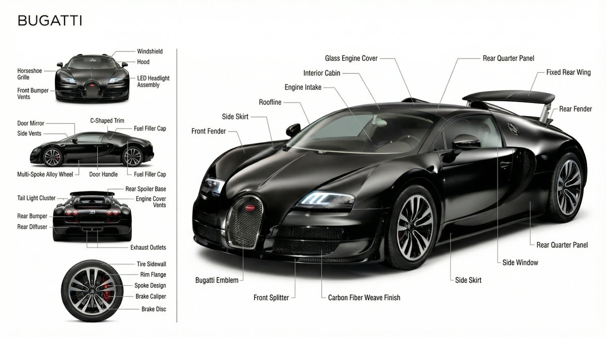 Porsche Technical Exploded Diagram