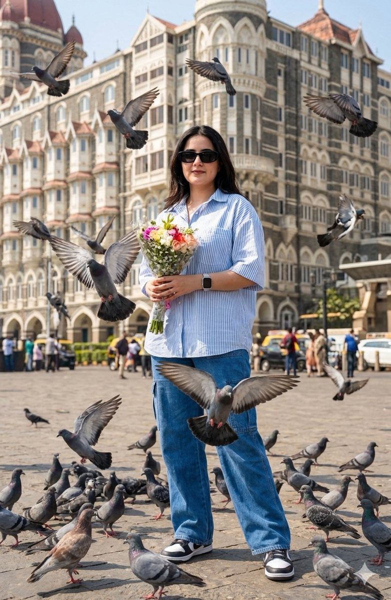 Cinematic Mumbai Girl Portrait