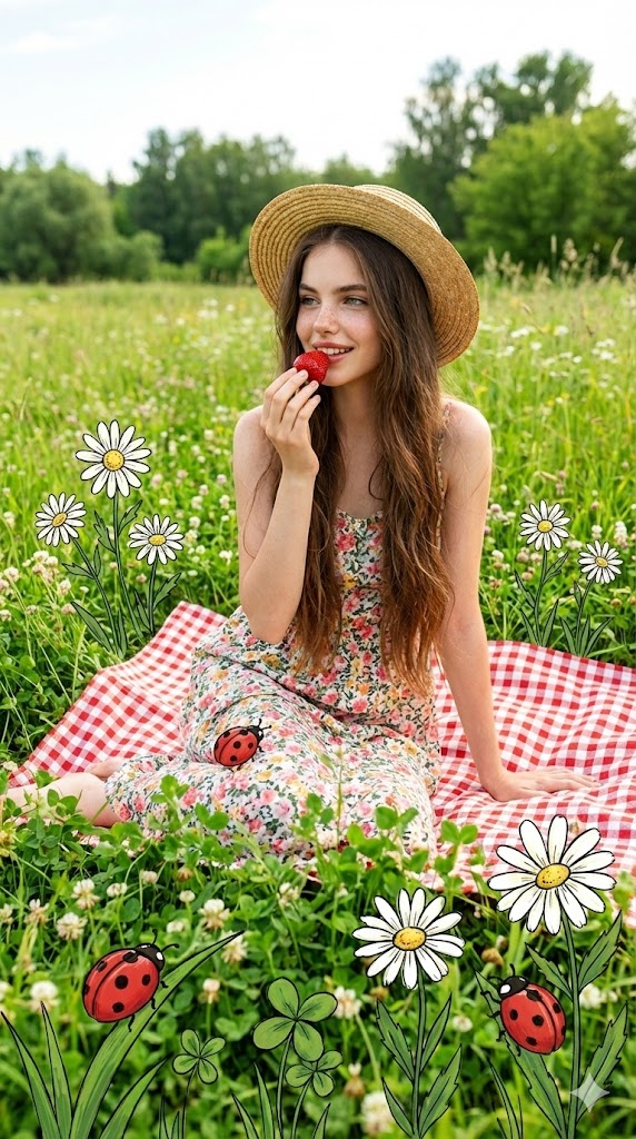Strawberry Picnic Dream Girl