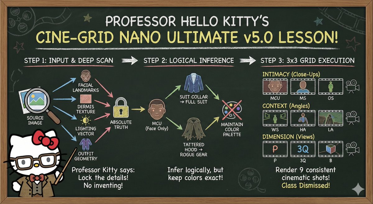 Professor Hello Kitty Teaches