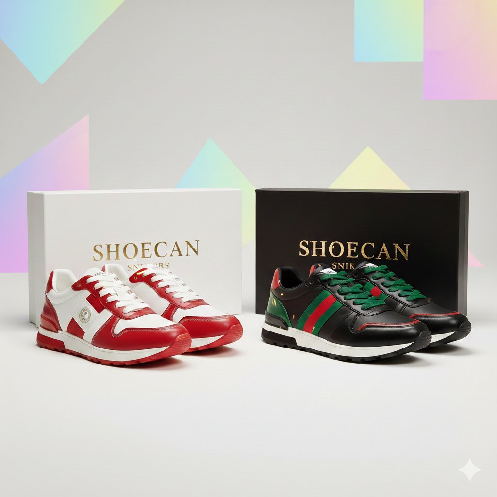 3D Sneaker Ad Showcase
