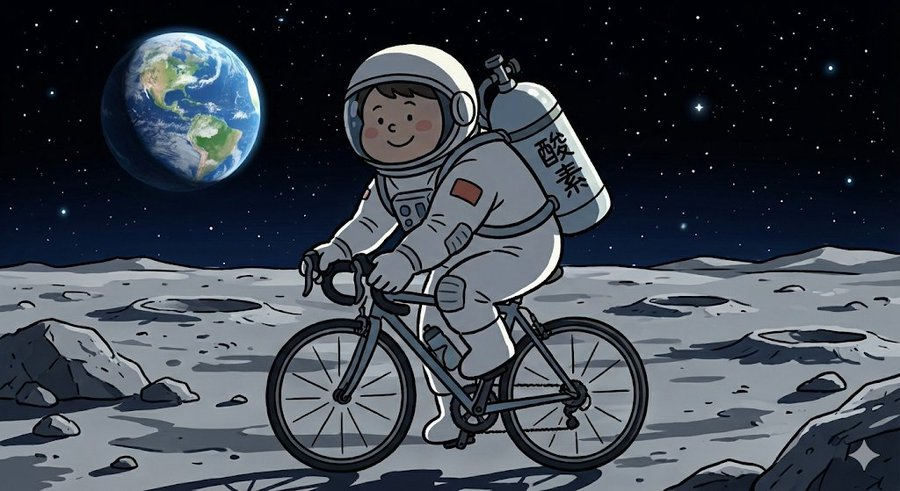 Lunar Street Bike Ride