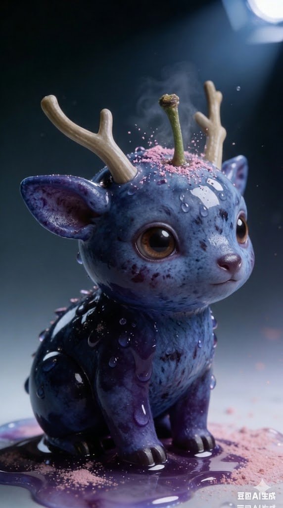 Blueberry Fawn Spirit Macro Magic