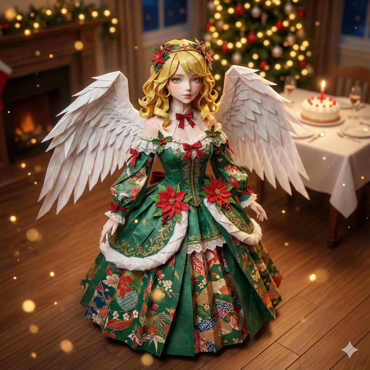 Chiyogami Origami Art Style