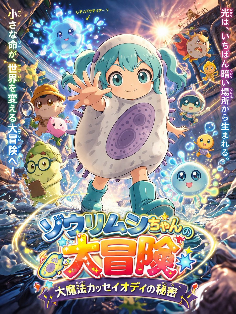 Paramecium Adventure Poster