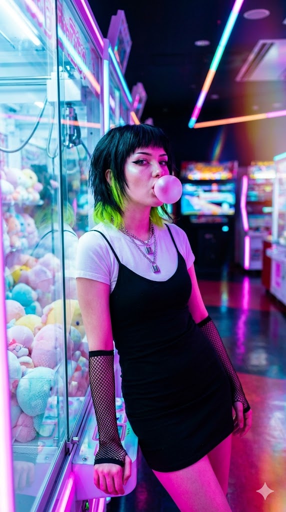 Neon Arcade E-Girl