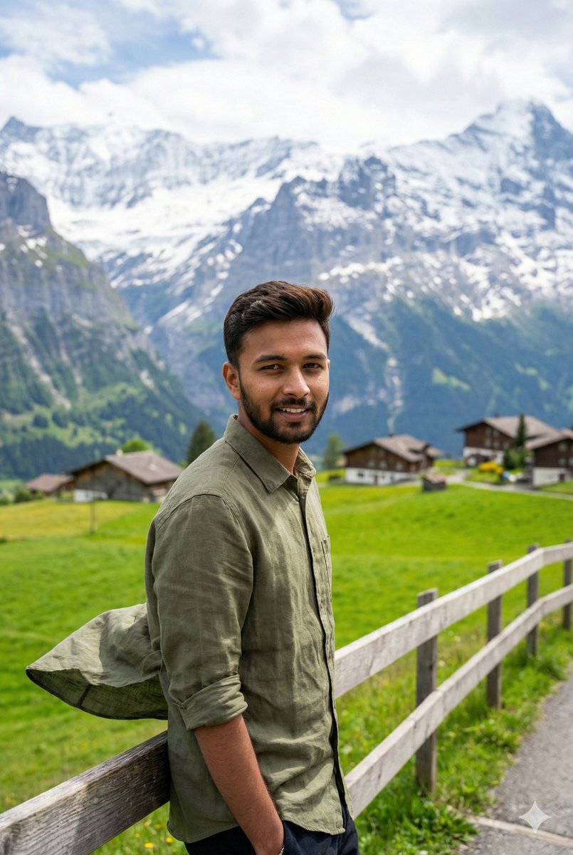 Alpine Elegance Above Grindelwald