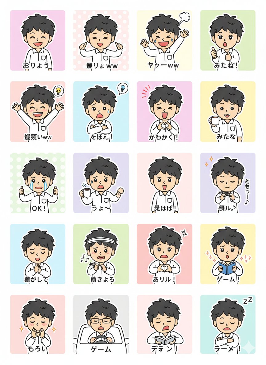 Create Custom Character LINE Stickers