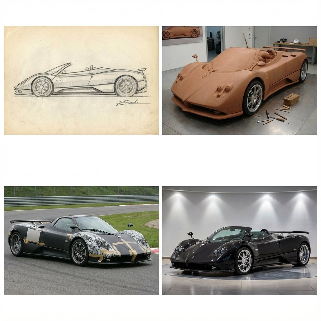 Car Development Phases Grid