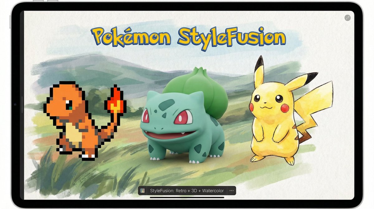 Pokémon StyleFusion Art Mix