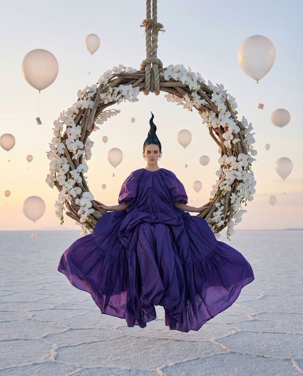 Gravity-Defying Violet Dreams