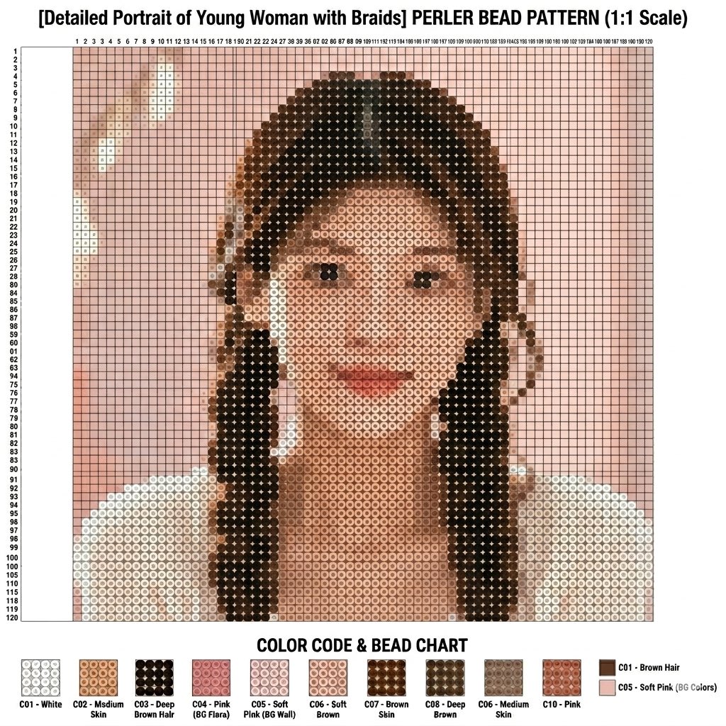 Perler Bead Pixel Pattern Generator
