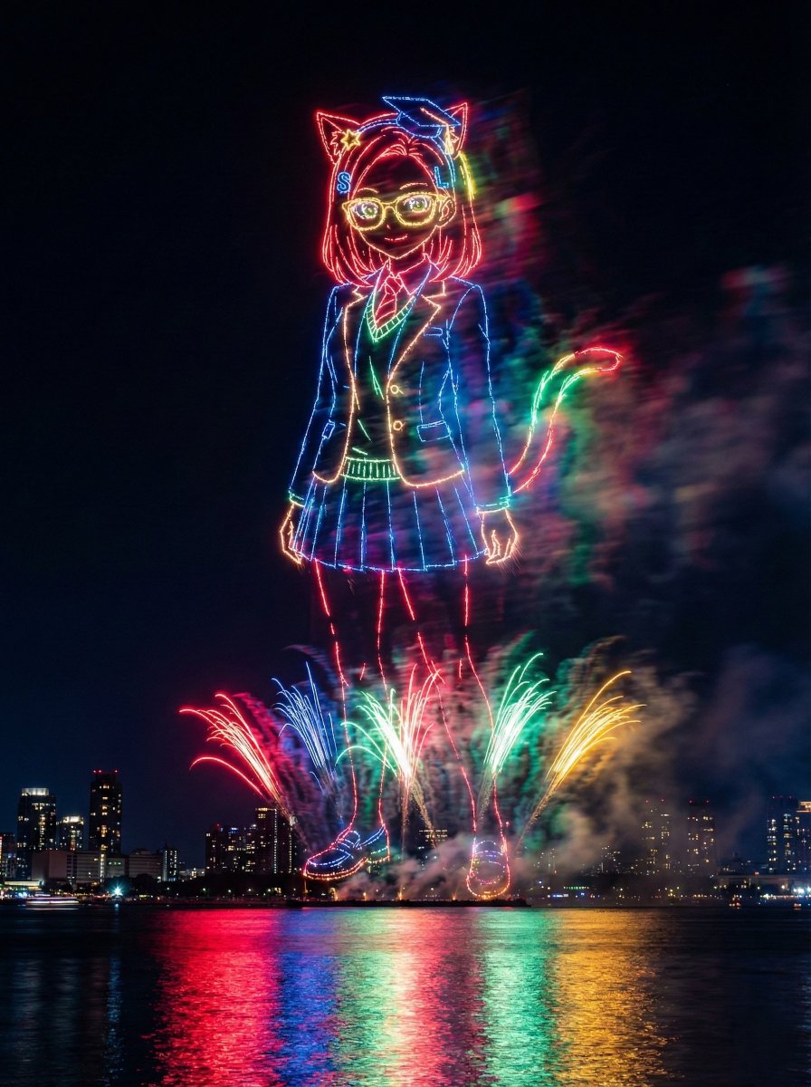Animal Plant Fireworks Effect