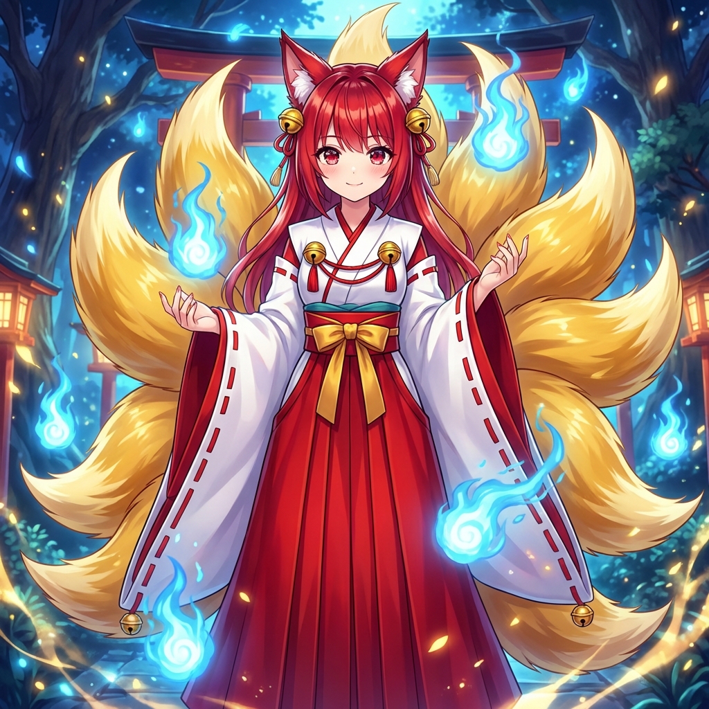 Transform Into Nine-Tailed Fox