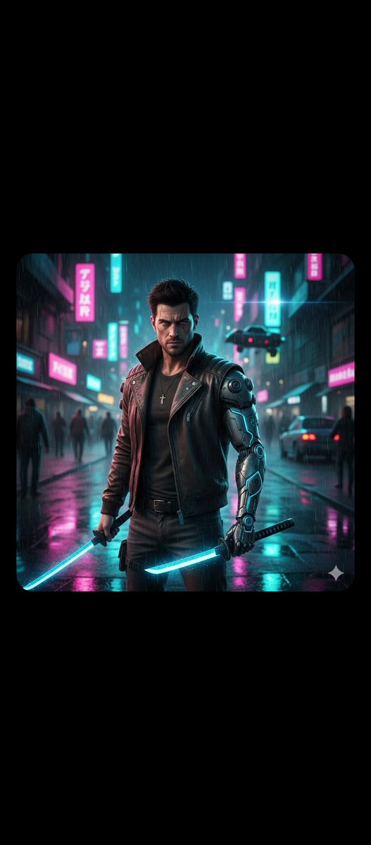 Cyberpunk Tokyo Rainy Night