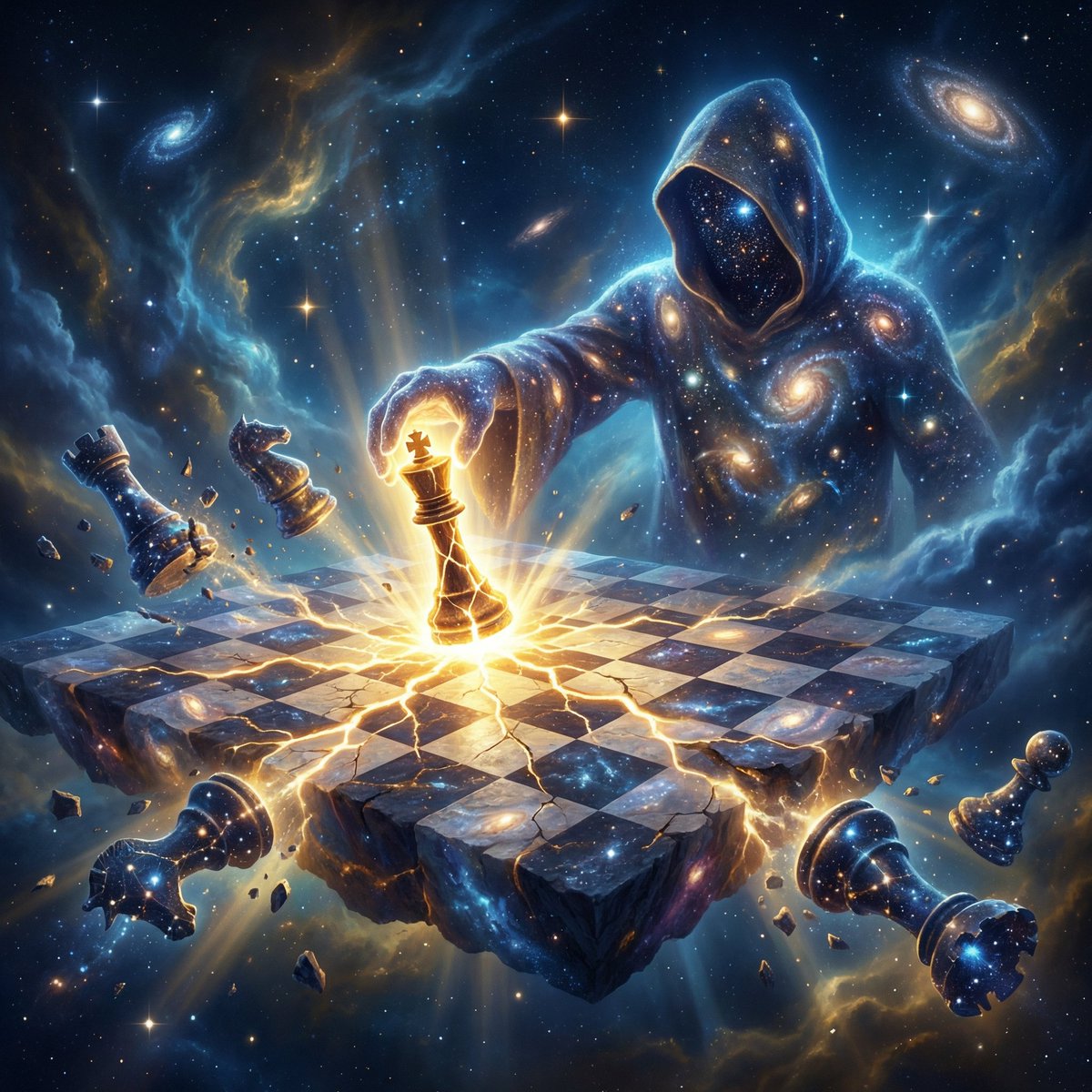 Cosmic Checkmate in Deep Space