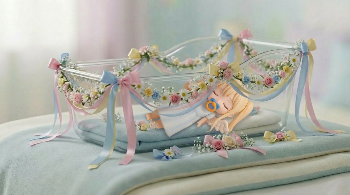 Angel's Cradle Floral Decor