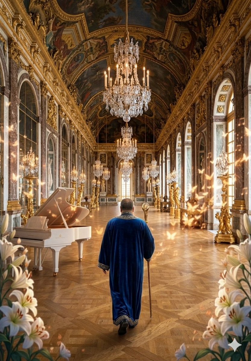 Walking Versailles Hall of Mirrors