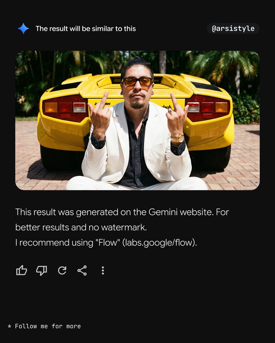 Defiant Pose With Retro Sports Car