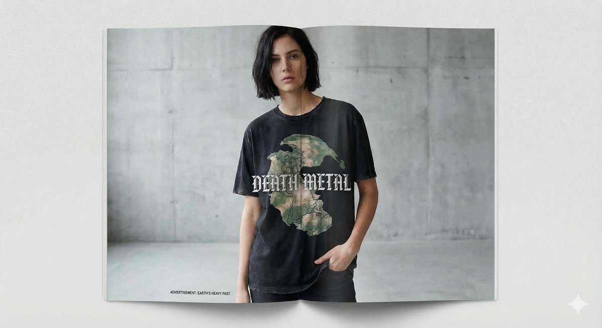 Stylish Pangea Fashion Magazine T-Shirt