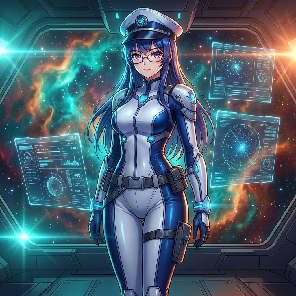 Space Opera Commander Portrait