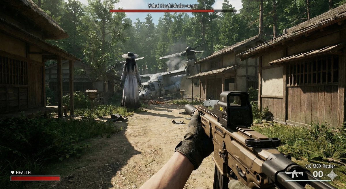 Human Vs Yokai FPS Battle