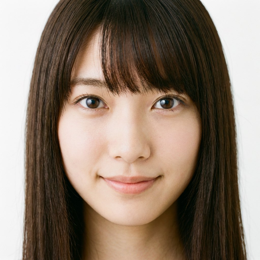Japanese Girl Portrait Closeup