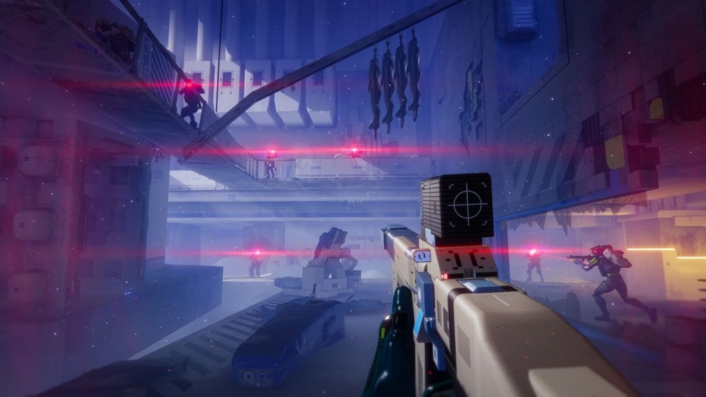 Retro 90s Shooter Style